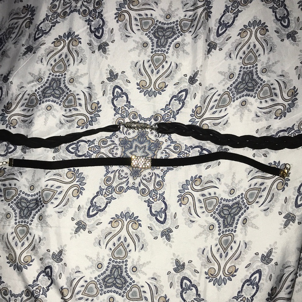 Sueded Chokers